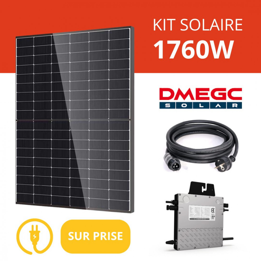 Kit solaire autoconsommation 1760W plug and play