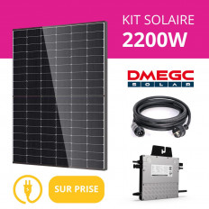 Kit solaire autoconsommation 2200W plug and play